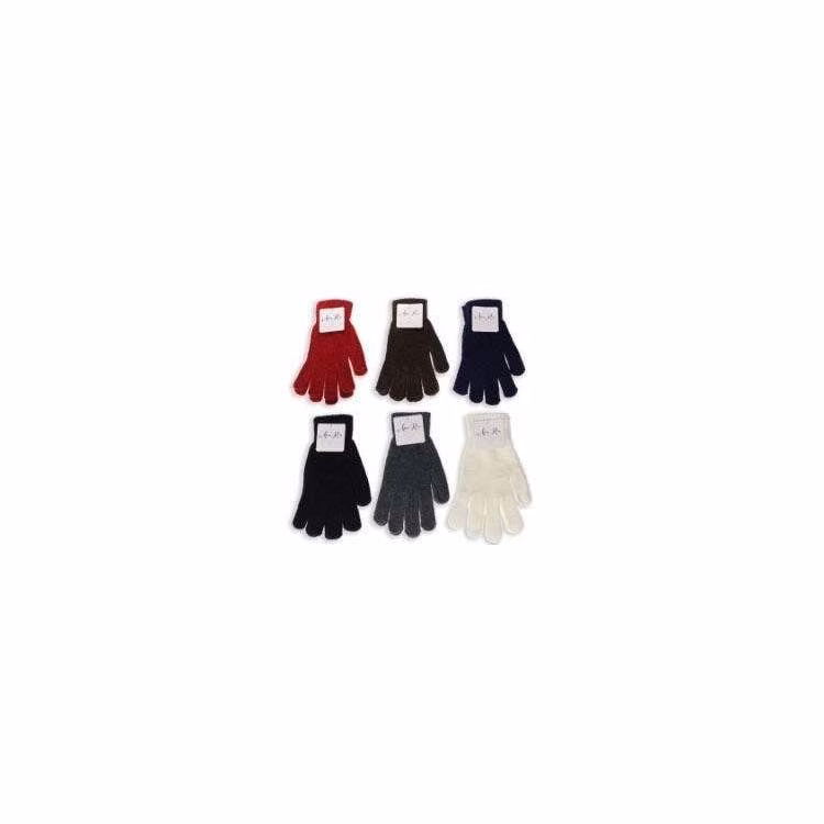 Chenille Gloves Assorted Colors