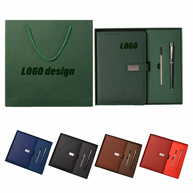 Business High-End Custom Notebook Gift Box Set