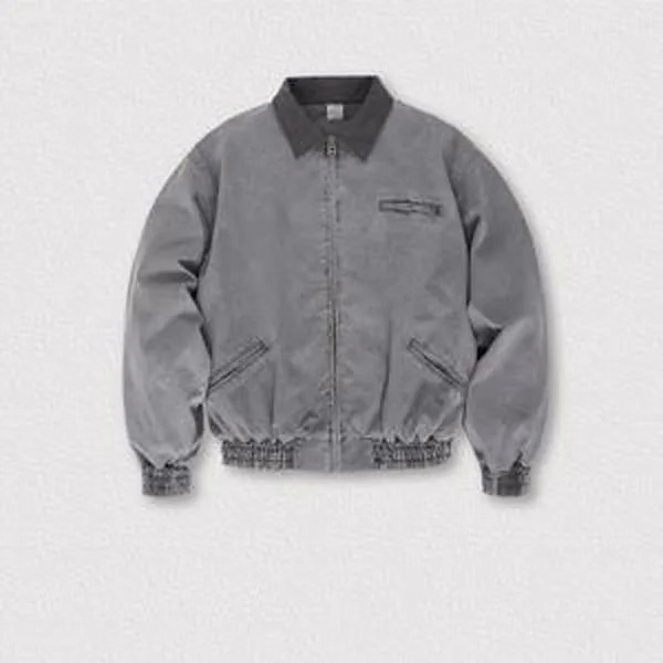 Luxury Streetwear Punk Heavy Canvas Jacket