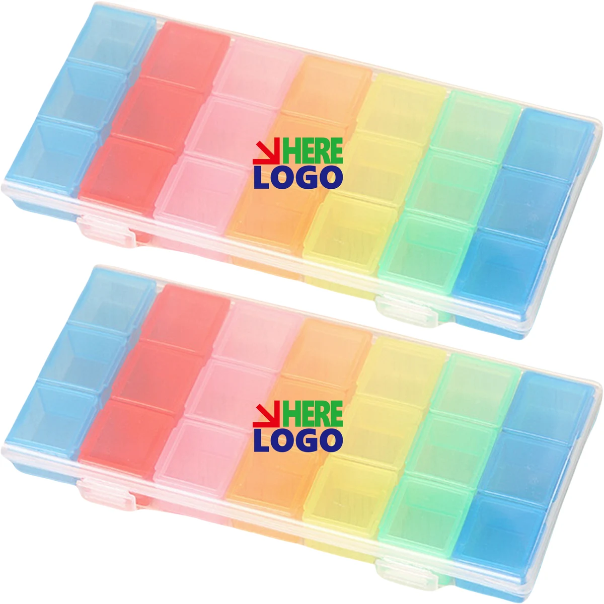Pill Case Reminder Travel Container MOQ20 1