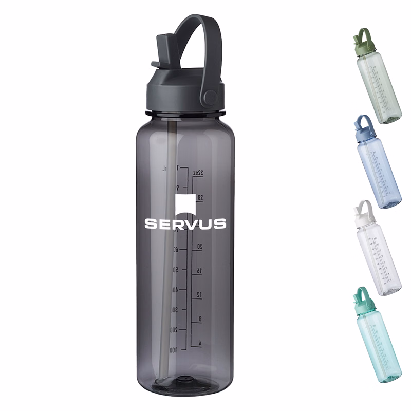 Water Bottle with Measurements, 40 oz.