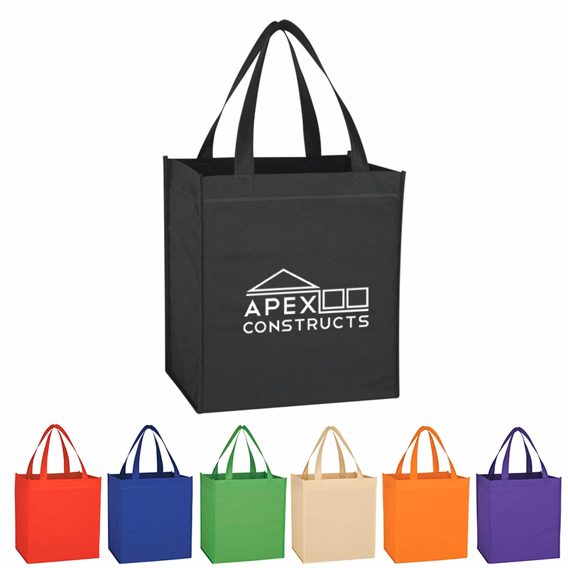 Reusable 80g Non-Woven Shopper's Tote Bag