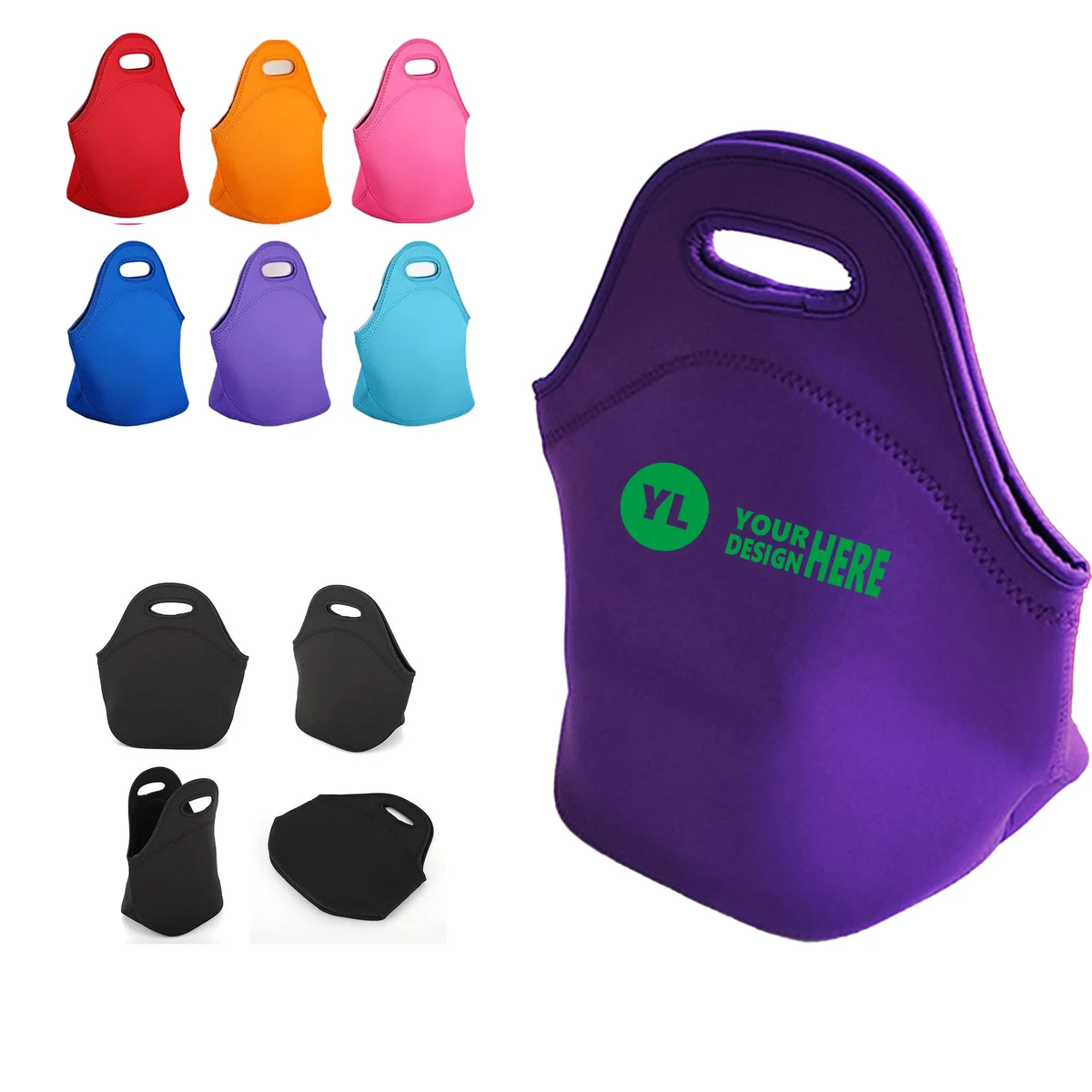 Customizable Neoprene Lunch Holder 1