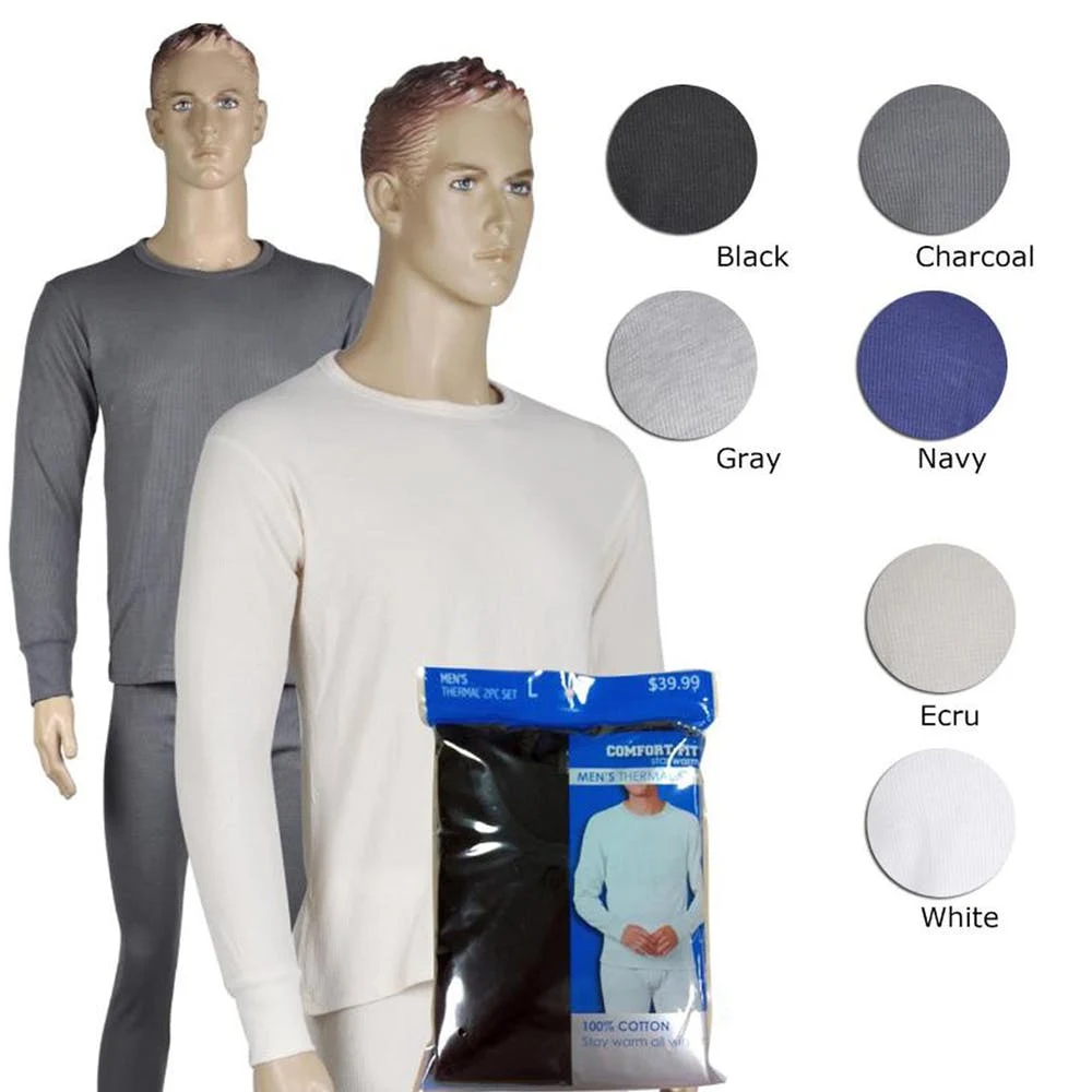 Adult Thermal Underwear Sets - Assorted M - 2 X 1