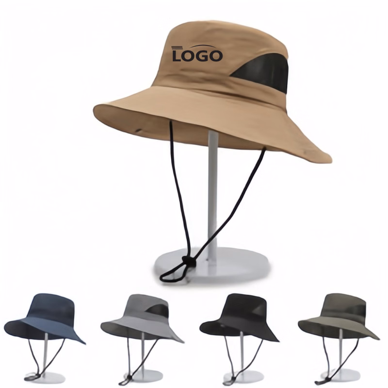 Breathable Fishing Hat With Chin Strap