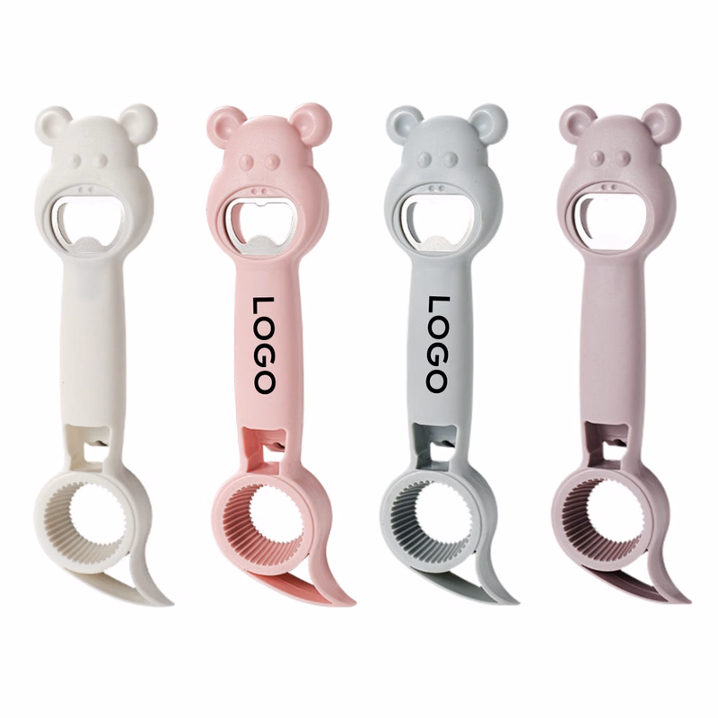 Multi-functional 4-in-1 Bottle Opener