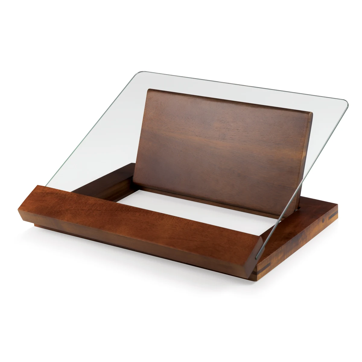 Prodigio Cookbook Stand with Tempered Glass 1