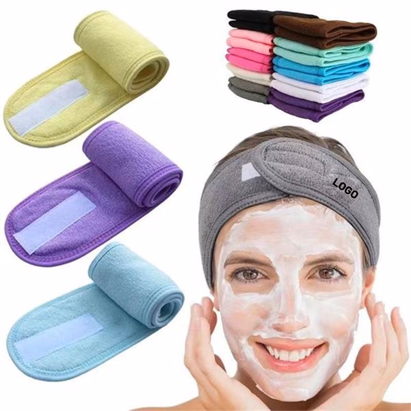 Adjustable Spa Facial Headband For Face Washing