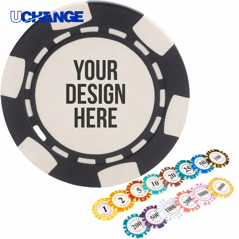 Casino Logo Plastic Poker Chip Set