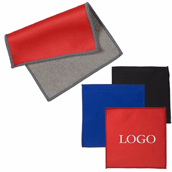 Double Sided Microfiber Cleaning Cloth -5.5 " x 5.5 "