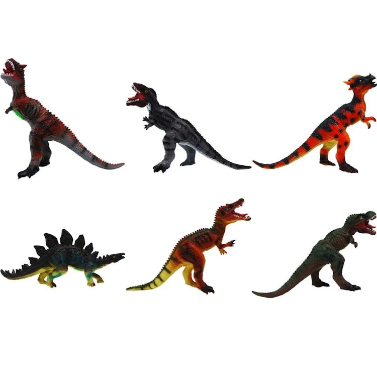 Dinosaurs with Sound Assorted - 8" to 10" 1