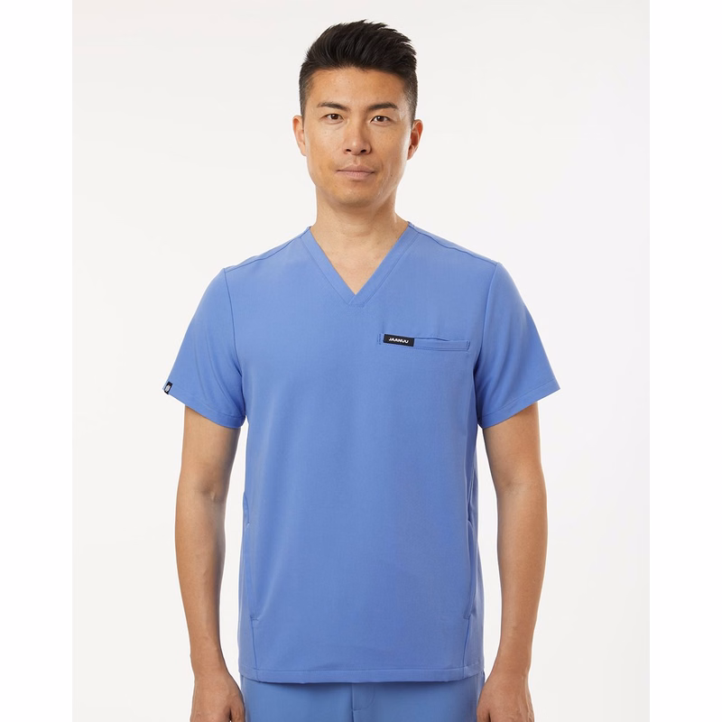 Men's Platt 3-Pocket Scrub V-Neck Top - M10002