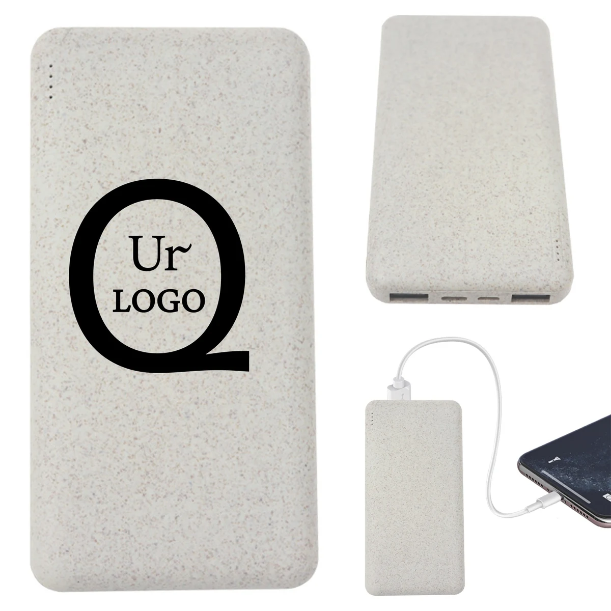 Eco-Friendly Wheat Straw Power Bank 1