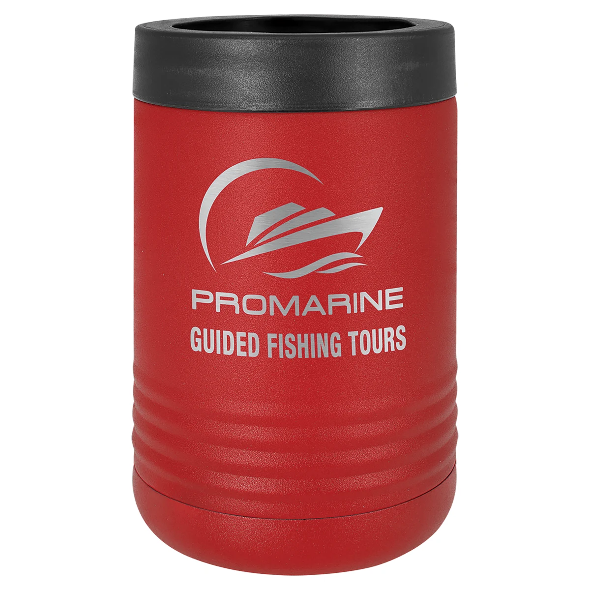 Polar Camel Red Stainless Steel Vacuum Insulated Beverage Holder, custom koozie with logo imprint 1