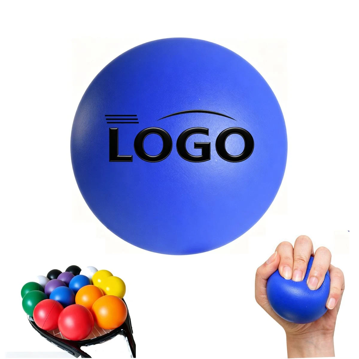 Large Custom Printed Stress Ball 1