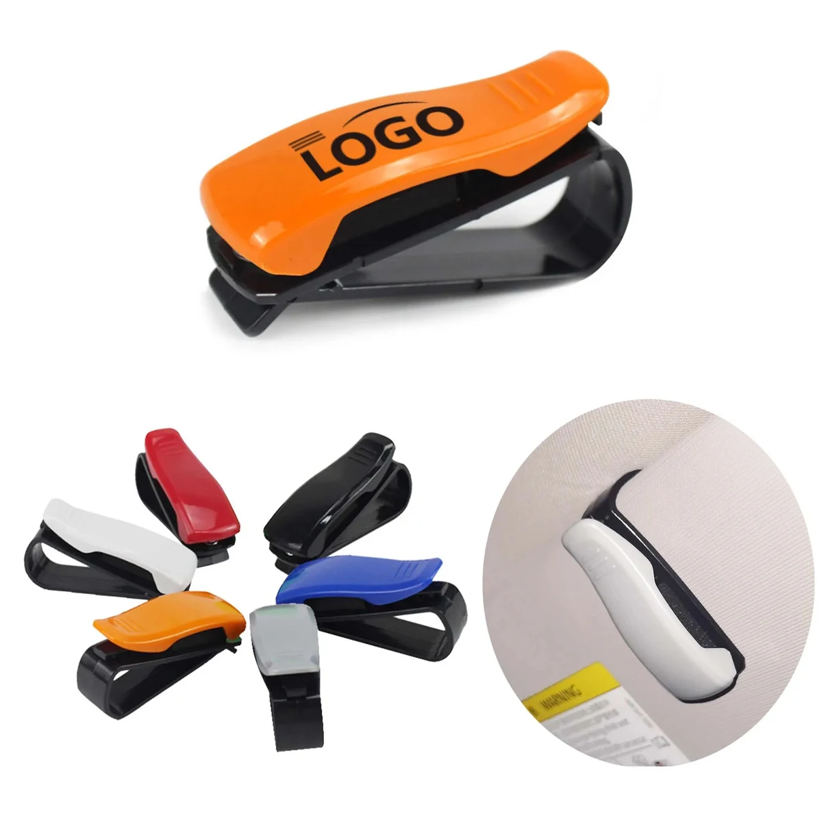 Car Eye Glass Visor Holder Clip 1