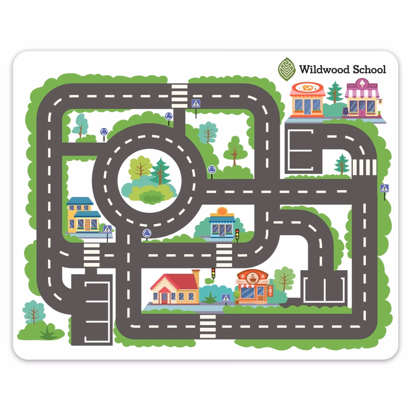 High Resolution Dye-Sublimated Gaming Mat w/Fabric Surface & Heavy Duty Backing (12.5"x10") SLIM