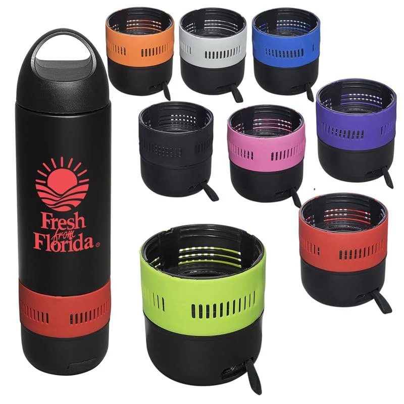 13 oz. Freedom Bluetooth Speaker Vacuum Water Bottle 1