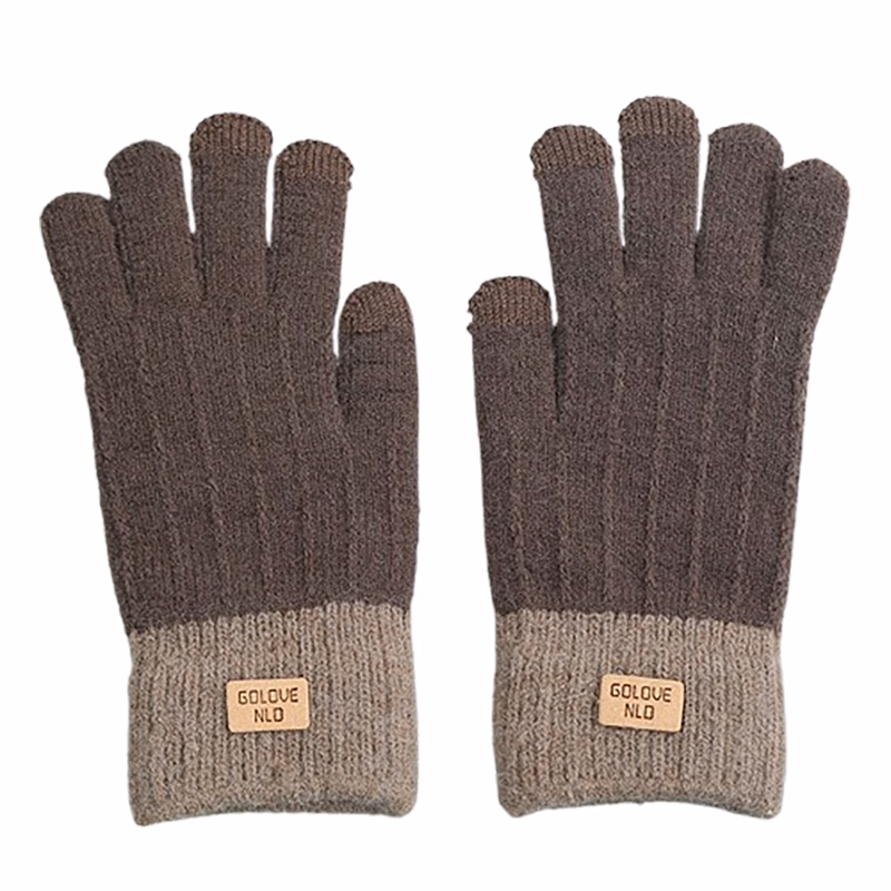 Women's Winter Warm Knitted Touchscreen Gloves
