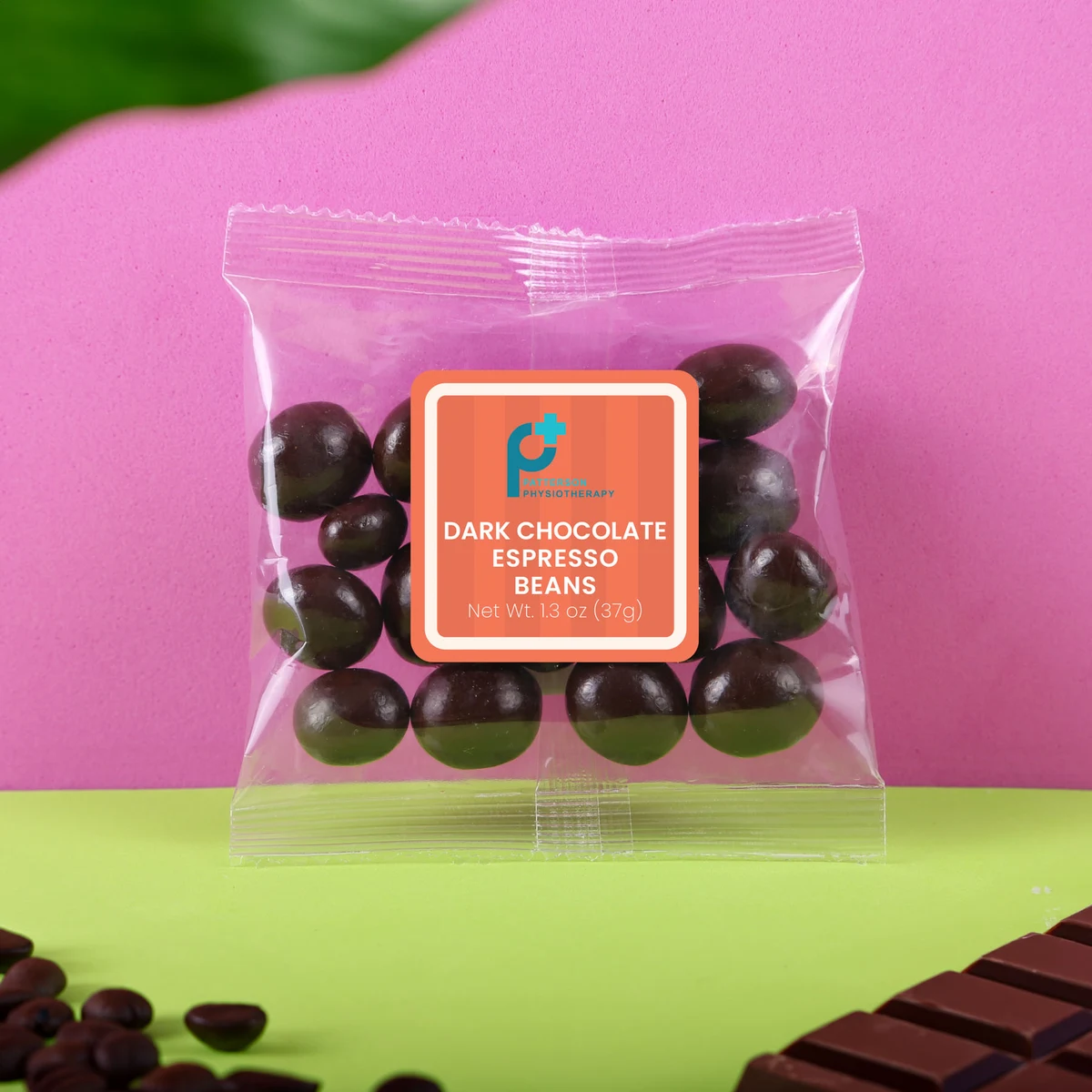 Dark Chocolate Espresso Beans : Taster Packet 1