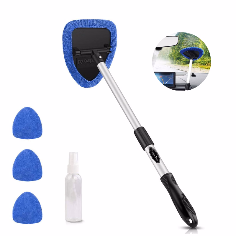Extendable Car Duster with Microfiber Head