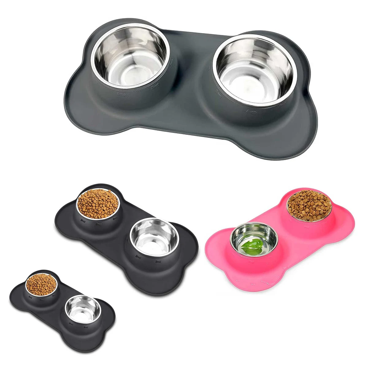 Stainless Steel Puppies Bowl 1