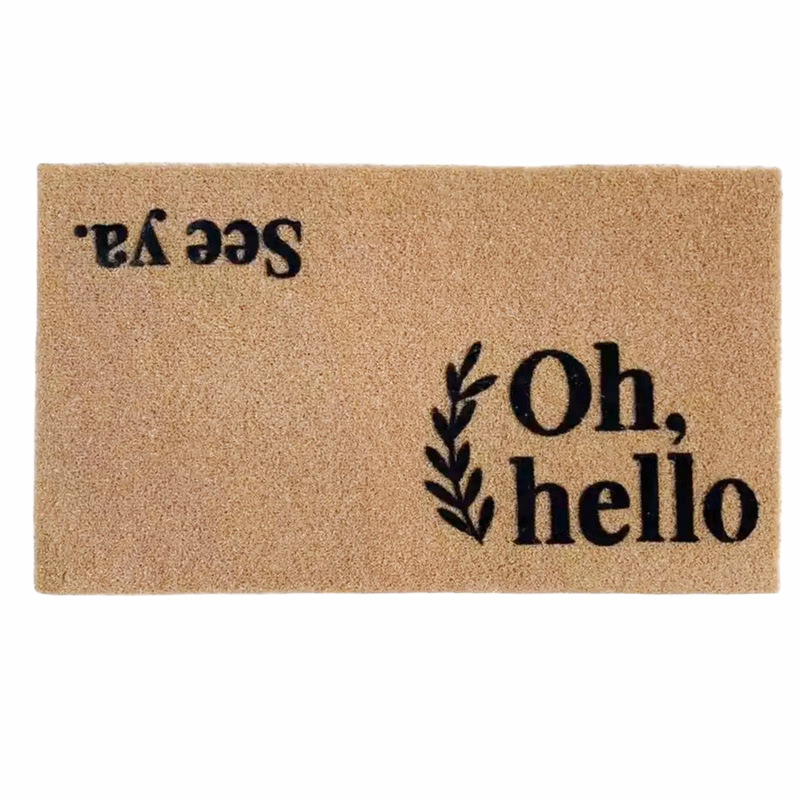 Hello Home Coir Doormat