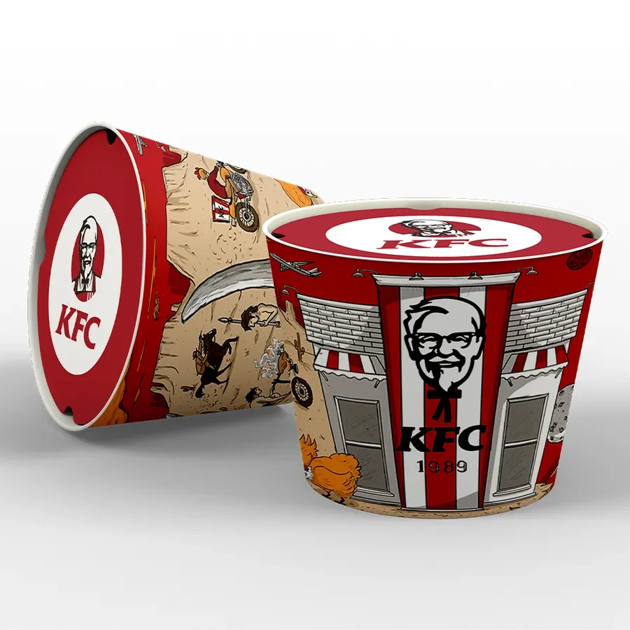 Paper Food Bucket 1
