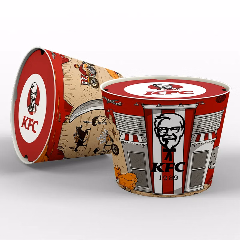 Paper Food Bucket