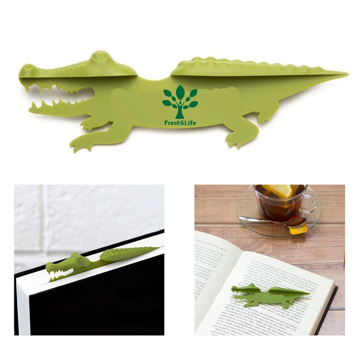 Crocomark Cool Animal Bookmark Croco Shapes 1