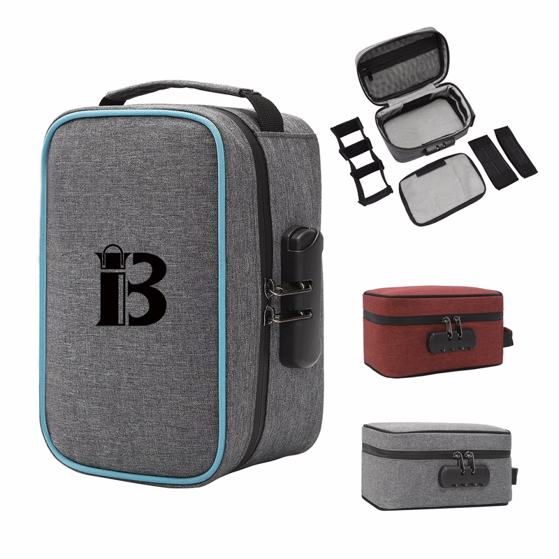 Smell Proof Storage Bag Handbag WIth Combination Lock