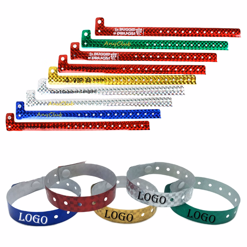 aser Wristbands for Party & Event Access MOQ50