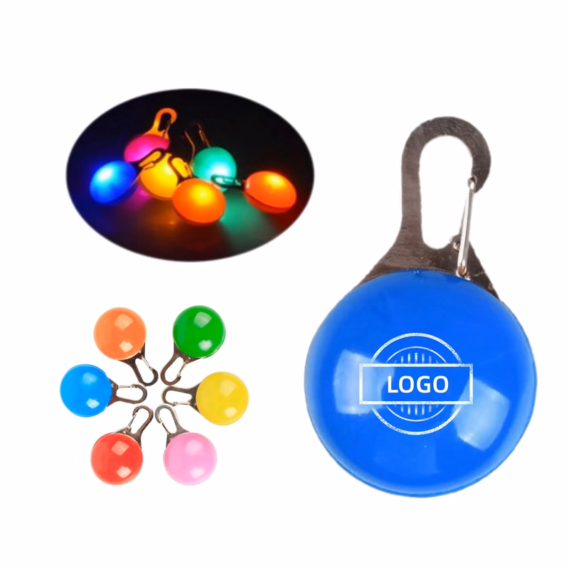 LED Pet Safty Collar Pendent Night Anti-lost