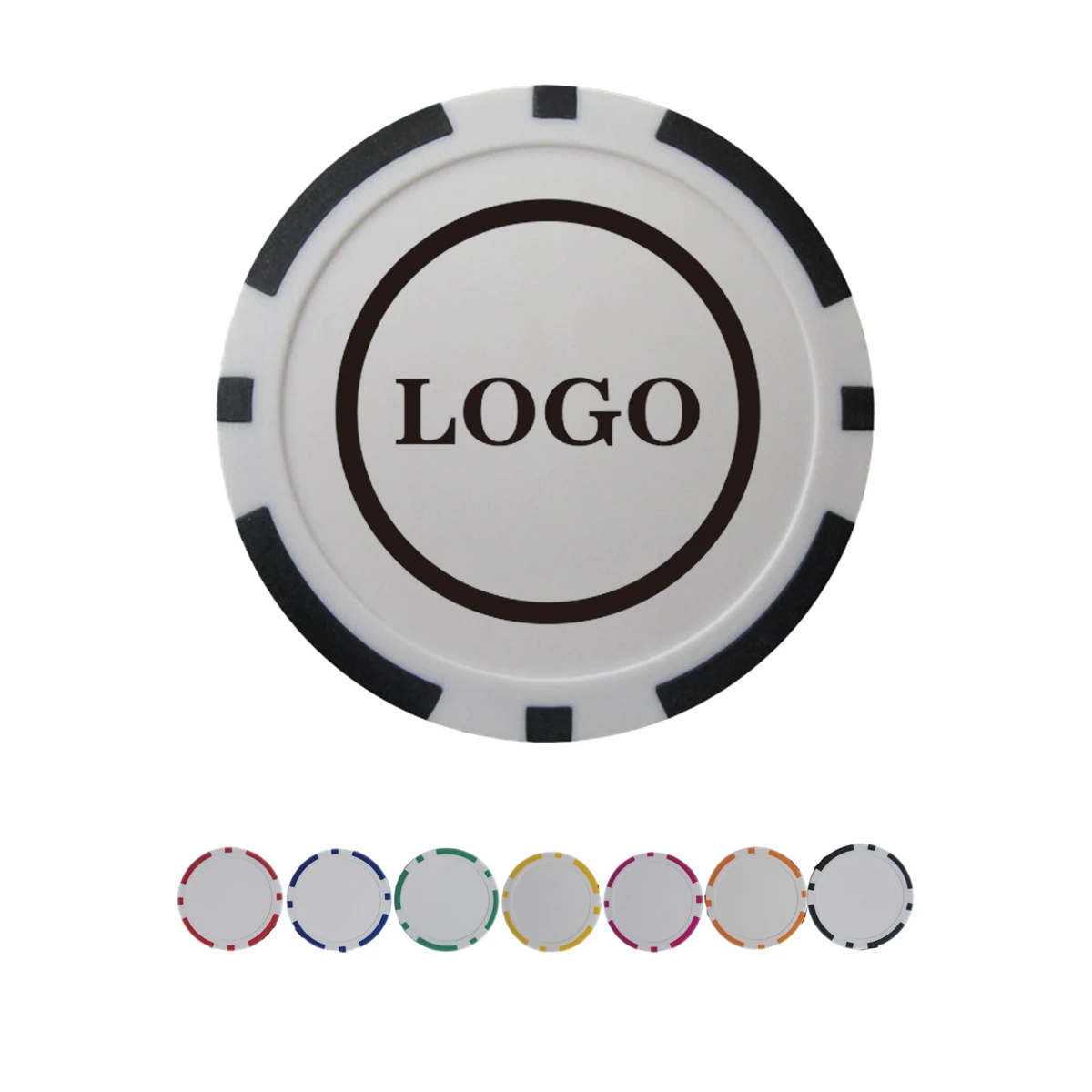 11.5-Gram ABS Plastic Casino Playing Poker Chips/Tokens 1
