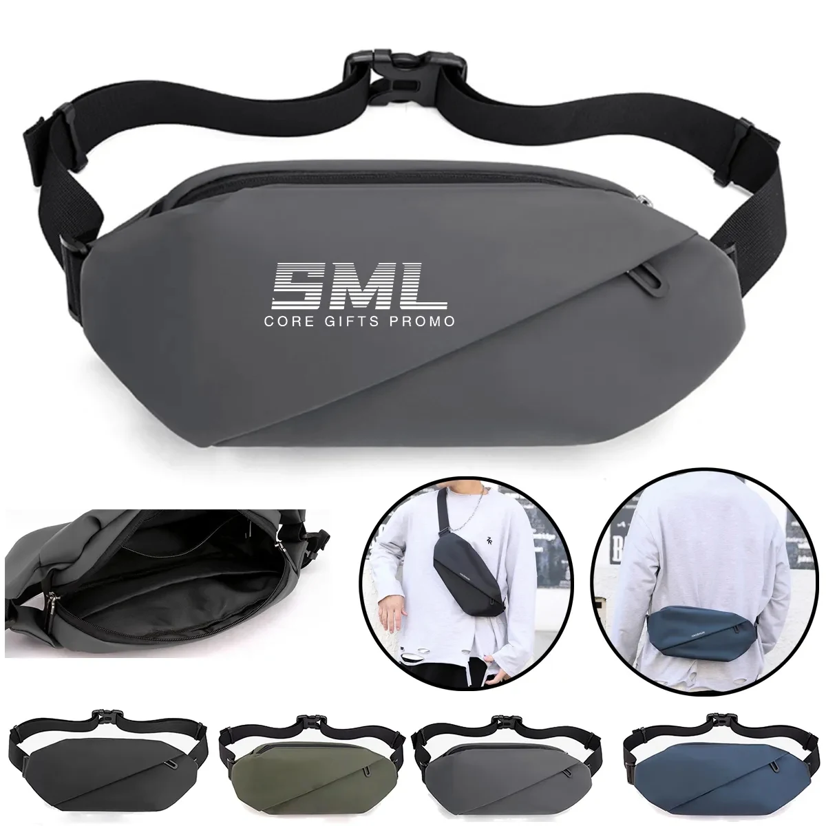 Portable Fanny Pack Crossbody Sling Sport Backpack Belt Bag 1