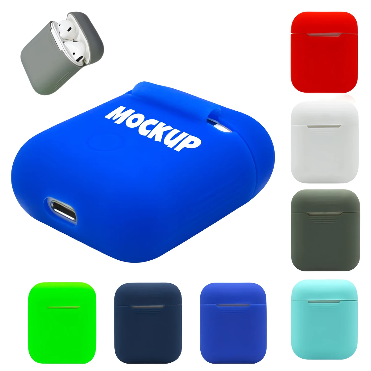 Silicone Earphone Protective Case 1