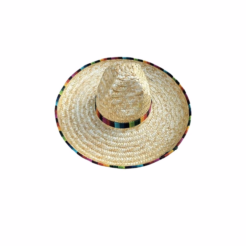 Mexican Straw Sombrero