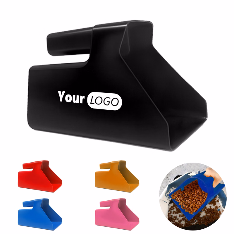 Heavy-Duty Plastic Feed Scoop
