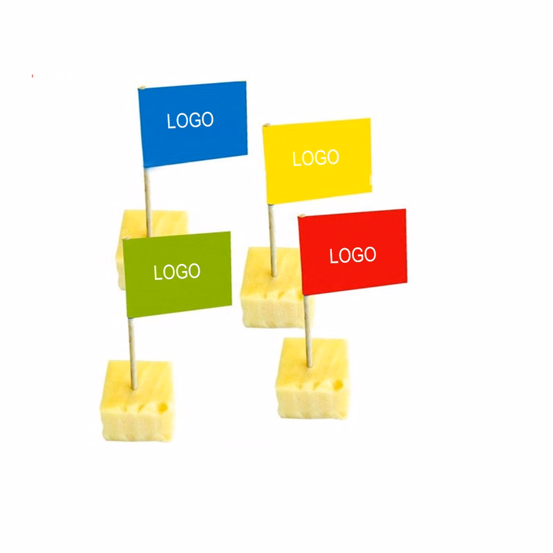 6" Toothpick Food Flag