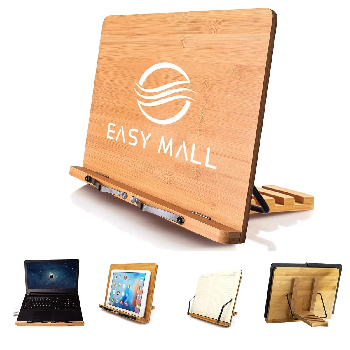 Bamboo Large Book Holder 1