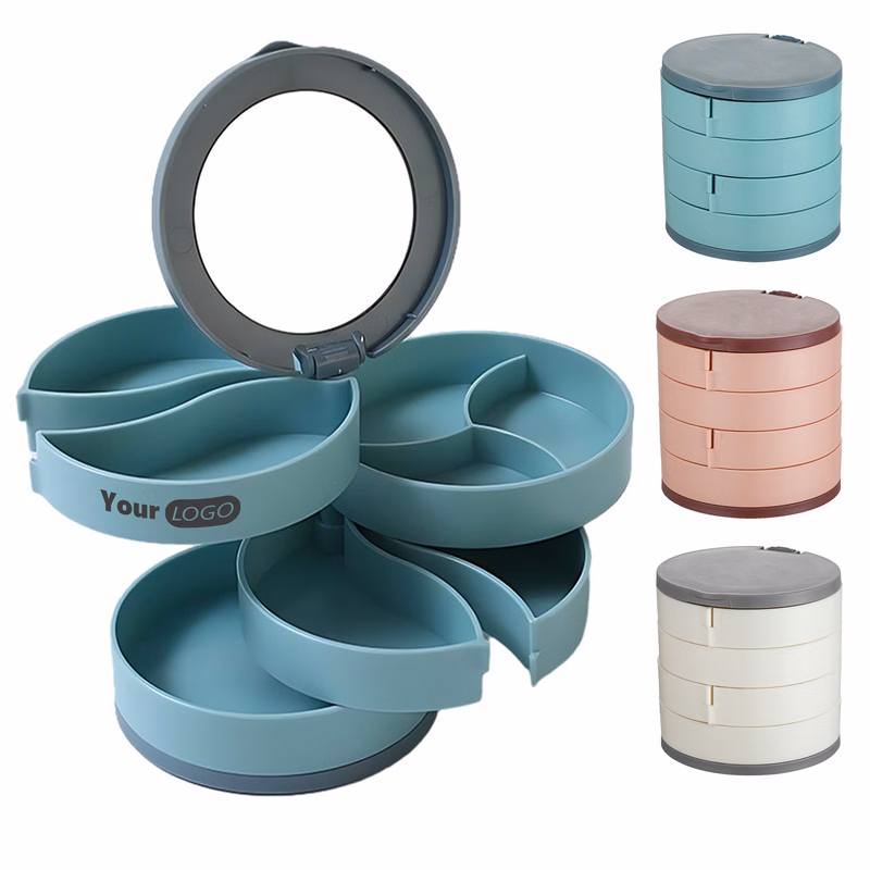 Abs Rotating Multi-Layer Storage Organizer ?C A Stylish Space Saver