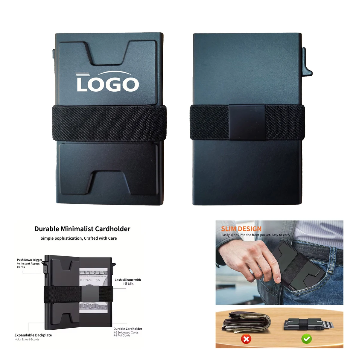 MOQ 50 pcs Anti-Theft Card Protector 1