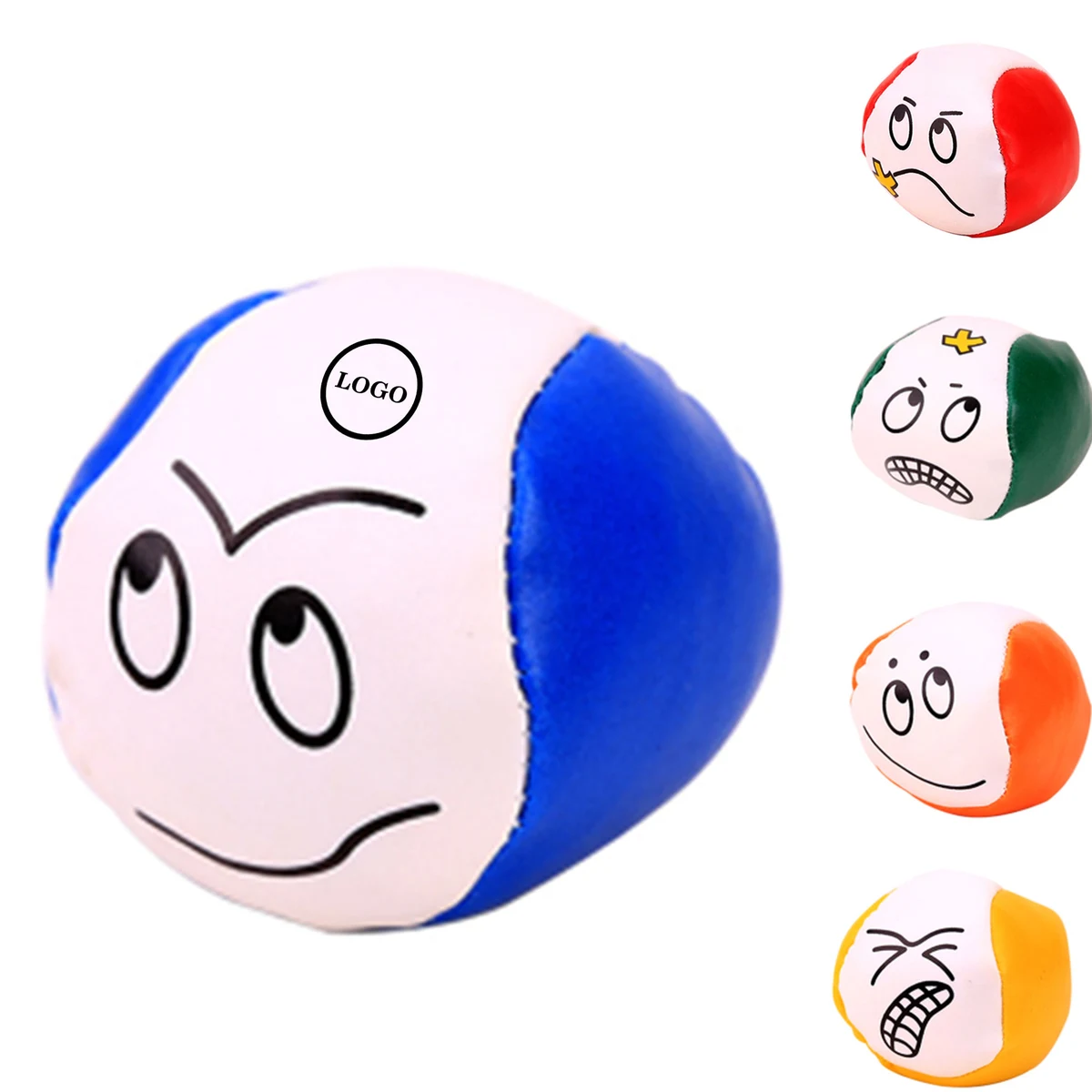 Emoji-Themed Sandbag Toy Set 1