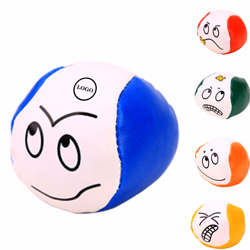 Emoji-Themed Sandbag Toy Set
