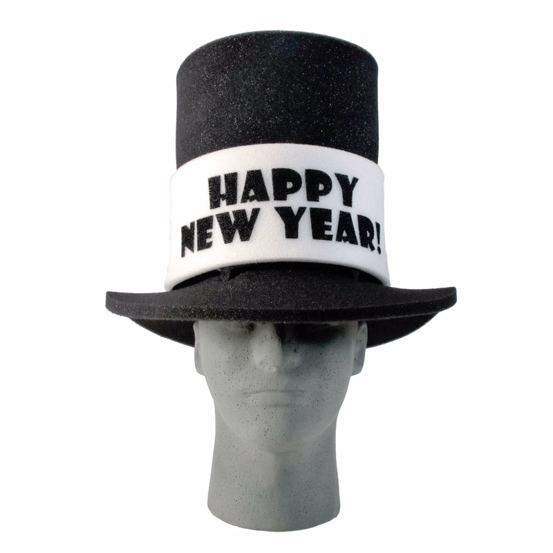 13" Foam Top Hat