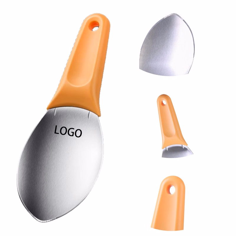 Fruit Use A Spoon To Scoop Out The Flesh