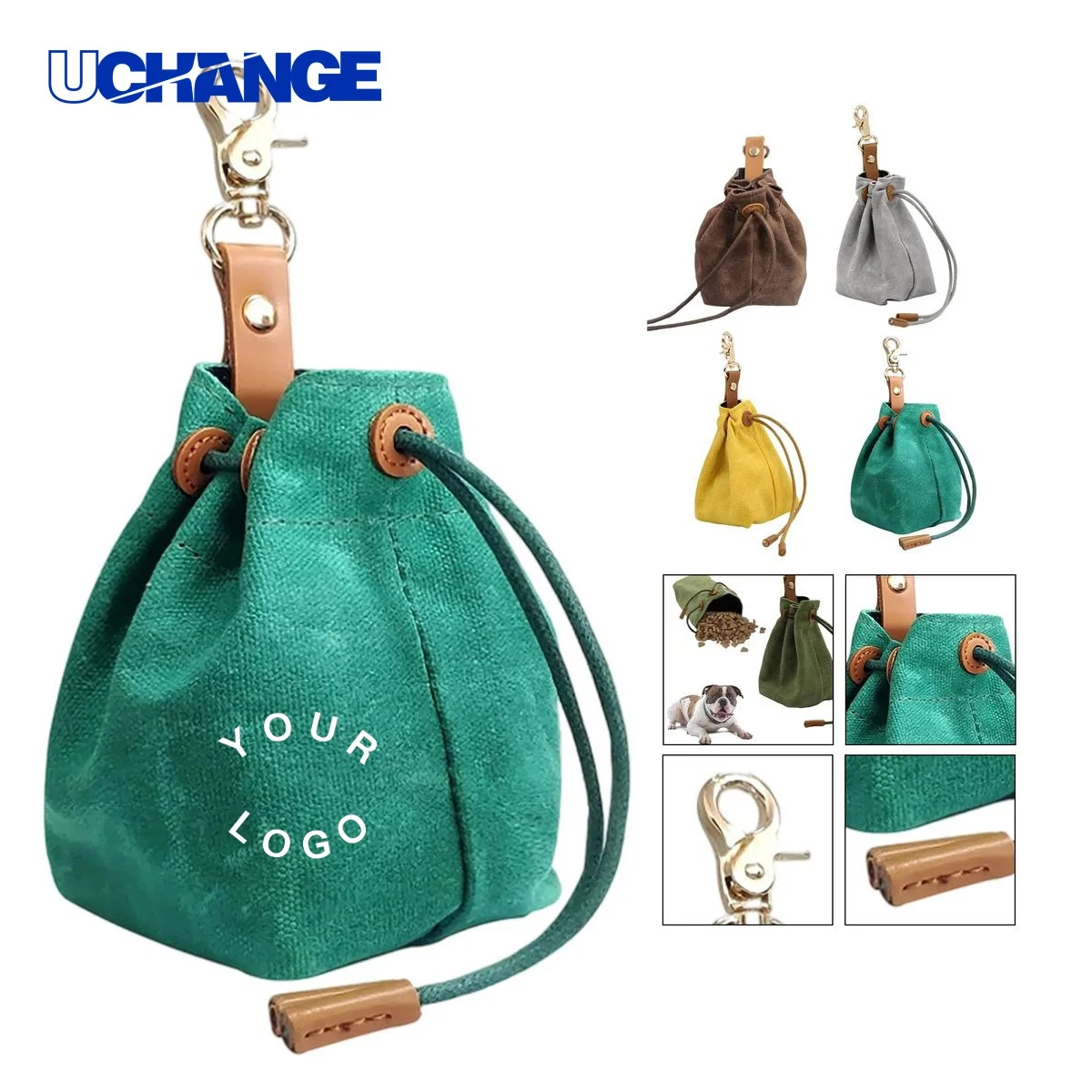 Waterproof Pet Food Pouch for Training and Outdoor Use 1