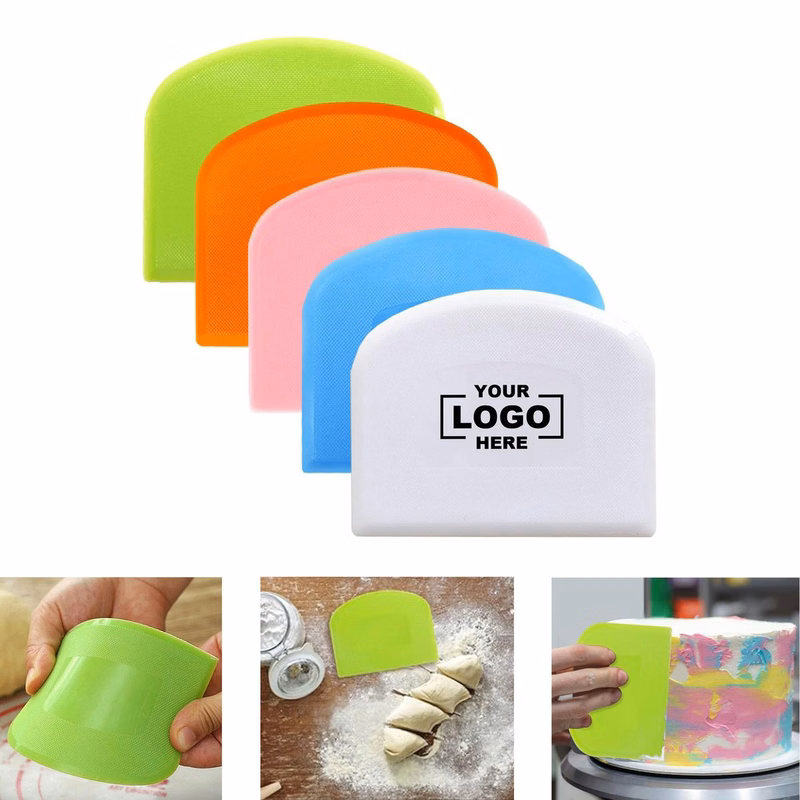 Plastic Baking Dough Scraper Cutter