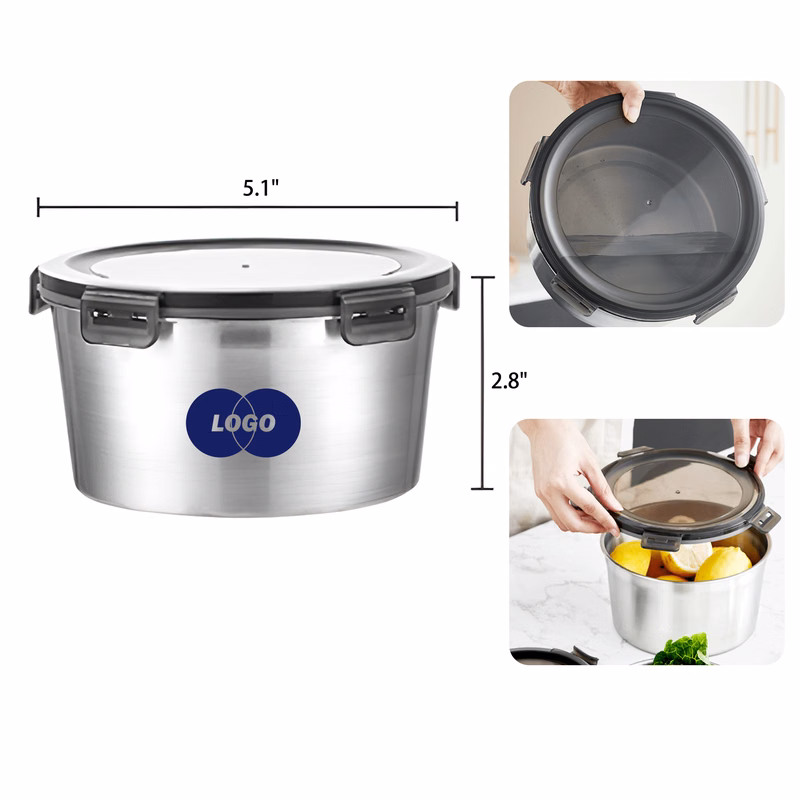 Hygienic 20 OZ Stainless Steel Food Storage Containers