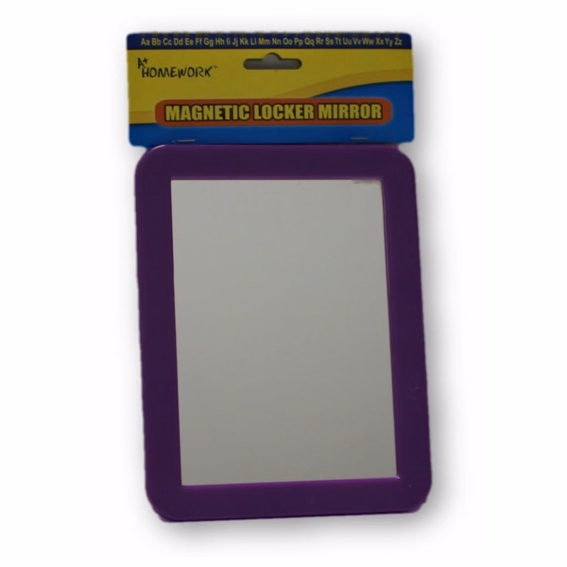 Locker Mirrors -  Large Magnetic Strip Plastic